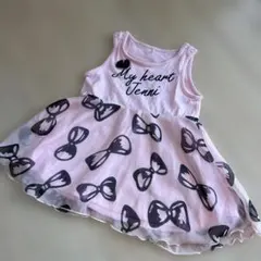 シスタージェニー ワンピース　90cm ピンク　チュール　リボン