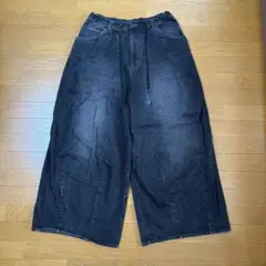NEEDLES H.D.Buggy Pant Jean 黒M バギーデニムのサムネイル