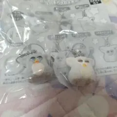 레트로 ファービー めじるし 가챠 マスコット ふわふわフロッキー