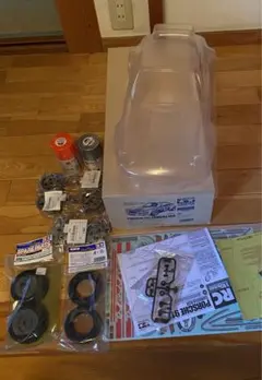 タミヤ 1/10RC クスコ DUNLOP スバル インプレッサ ボディセット