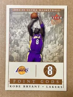 レアKobe Bryant Fleer Ultra Point Gods