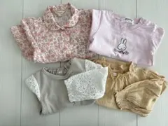美品　女の子　長袖　トップス4点セット