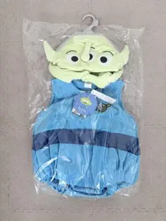 ◎リトルグリーンメン エイリアン フード付きロンパース just hug me