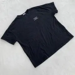 apres jour mignon Tシャツ ブラックプリント 半袖コットン