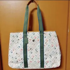 本日のみ値下げ！CHANELノベルティ 魚と花プリント エコバッグ トート