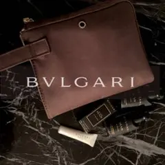 【新品未使用】BVLGARI アメニティ ポーチ (Mバッグ型2)