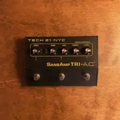 【箱/説明書付】TECH 21 NYC SansAmp TRI-A.C. 箱/説明書付】TECH 21 NYC SansAmp TRI-A.C. 箱/説明書付】TECH