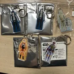スターウォーズ　STAR WARS アクリルキーチェーン　セット