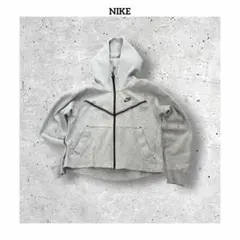 NIKE ナイキ テックフリース ロゴワンポイント ジップ フード パーカー