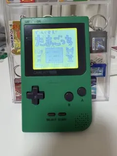 格安　GAME BOY pocketバックライト液晶カスタム偏光版2枚も新品交換