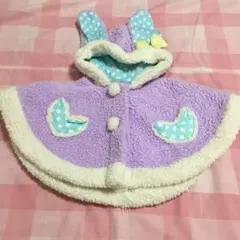 うさぎ耳ポンチョアウター