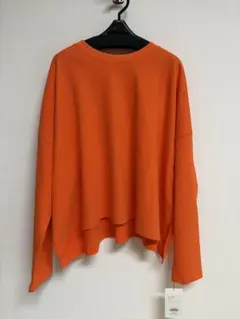 PLEATS PLEASE ISSEY MIYAKE 半袖 トップス オレンジ - メルカリ