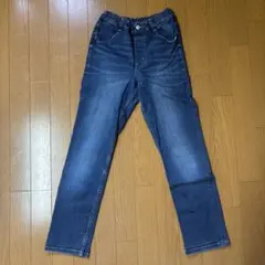 GU キッズ　デニム　ストレッチパンツ　150cm