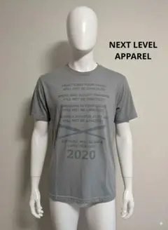 0916【メッセージ入り】2020年 ソフトボール Tシャツ グレー