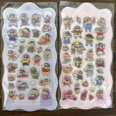 クレヨンしんちゃん　ボンボンドロップ　ぷっくりシール　セット