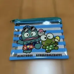 新品☆ スシロー×はぴだんぶい クリアポーチ