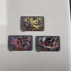 ポケモンフレンダ　ハロウィン3枚セット　ピカチュウ、ジュペッタ、ダークライ