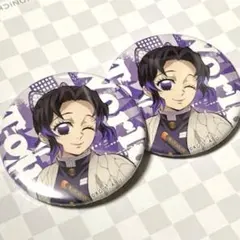 鬼滅の刃　胡蝶しのぶ　ワールドツアー2024 缶バッジ　2点セット　新品未使用