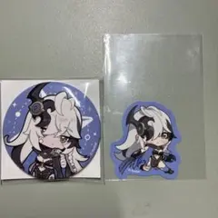 ステラソラ コゼット Yostar 缶バッジ アニメイト ステッカー