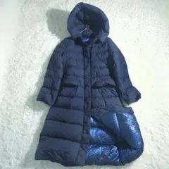 〈美品〉UNIQLO +J ウルトラライトダウン 光沢 ロングコート