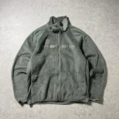 POLARTECフリースジャケットモスグリーンアウトドアL相当古着125