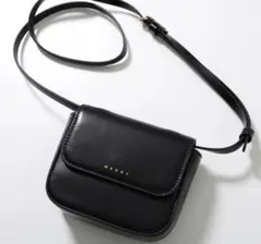 【新品】MARNI マルニ ミニショルダーバッグ ブラック　ミニバックのサムネイル