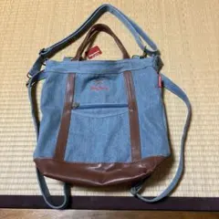 パンダ様専用 drug store's デニム 3way リュック トートのサムネイル