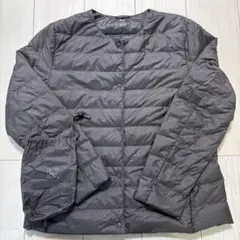 ウルトラライトダウン　グレー XLサイズ