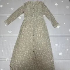 ships 花柄ワンピース