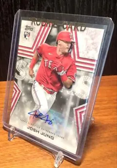 Josh Jung 　RC直筆サインカード　topps