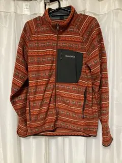 モンベル　クリマプラス100 プリントジャケット