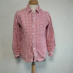 The DUFFER of ST.GEORGE リネン　 ギンガムチェックシャツ