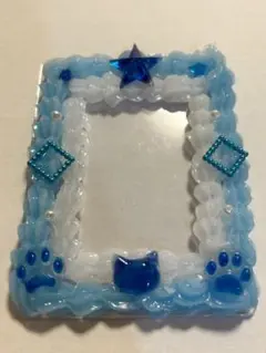 ホイップデコ硬質ケース水色