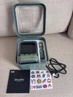 Divoom DitooMic スピーカー&マイク（グリーン）