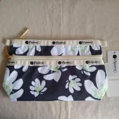 レスポートサック　トロピカルガーデン　　コスメティッククラッチ