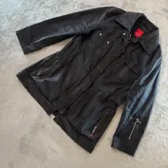 ✨大きいサイズ XL✨ 訳アリ ESPRIT ミリタリージャケット ブラック