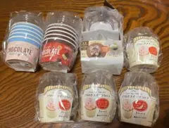 フタ付き　スイーツカップ　星型デザートカップ　お菓子作り