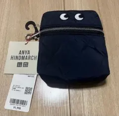 【新品タグ付き】ユニクロバッカブルバッグ ANYA HINDMARCH Navy