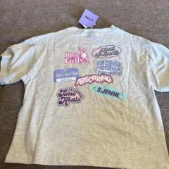 新品S.Jenniワッペンデザインキッズ半袖Tシャツ140cm 女の子のサムネイル
