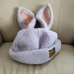 ディズニー　ファンタジースプリングス　ロストキッズ　ファンキャップ　うさぎ