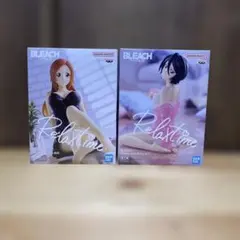 BLEACH Relax time 井上織姫 朽木ルキア フィギュア 2種のサムネイル