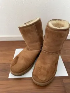 値下げ　UGG ムートンブーツ ブラウン系　24㎝