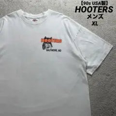 HOOTERS フーターズ WORLD TOUR両面プリントTシャツ 紺 L相当 - メルカリ