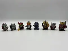 仮面ライダー　特撮ヒーロー　指人形　フィギュア　８体セット　ストロンガーなど