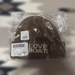LOVE BOAT ニットキャップ ブラウンのサムネイル