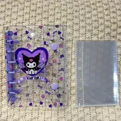 クロミちゃん　サンリオ　シール帳　6穴A7サイズ　リフィル10枚入り