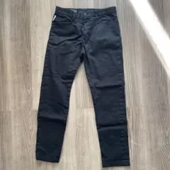 HYSTERIC GLAMOUR ブラック スリムフィットパンツ