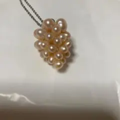 パール　ピンク　ネックレスヘッド