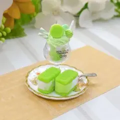 パフェ＆クッキーサンド ミニチュアスイーツ フェイクフード 311