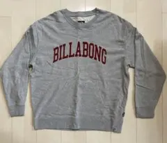 BILLABONG グレー トレーナー XL